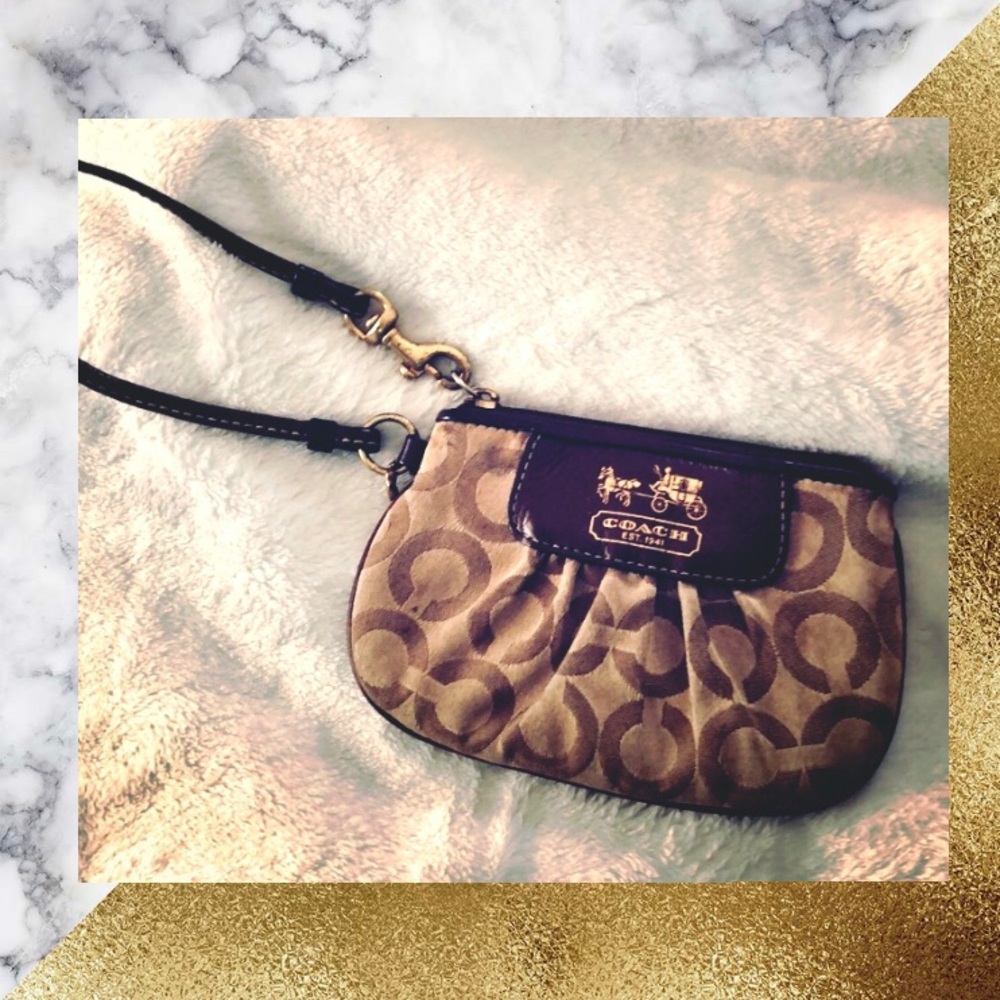Coach wristlet